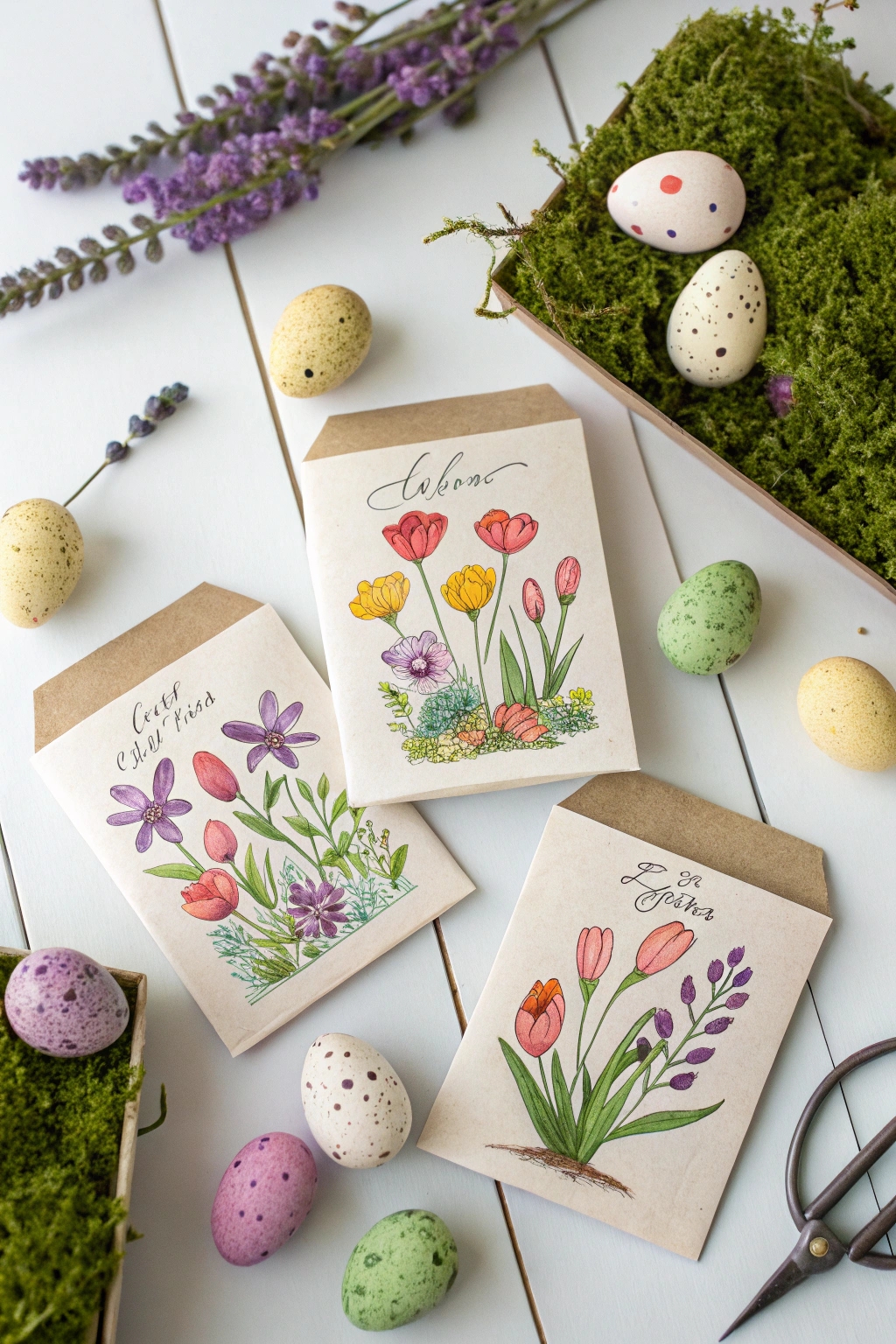 personalized gardening seed packets