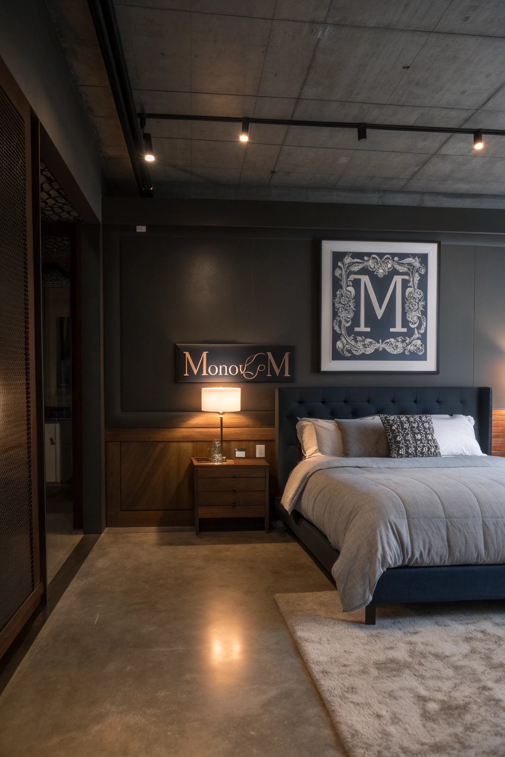 personalized masculine home decor