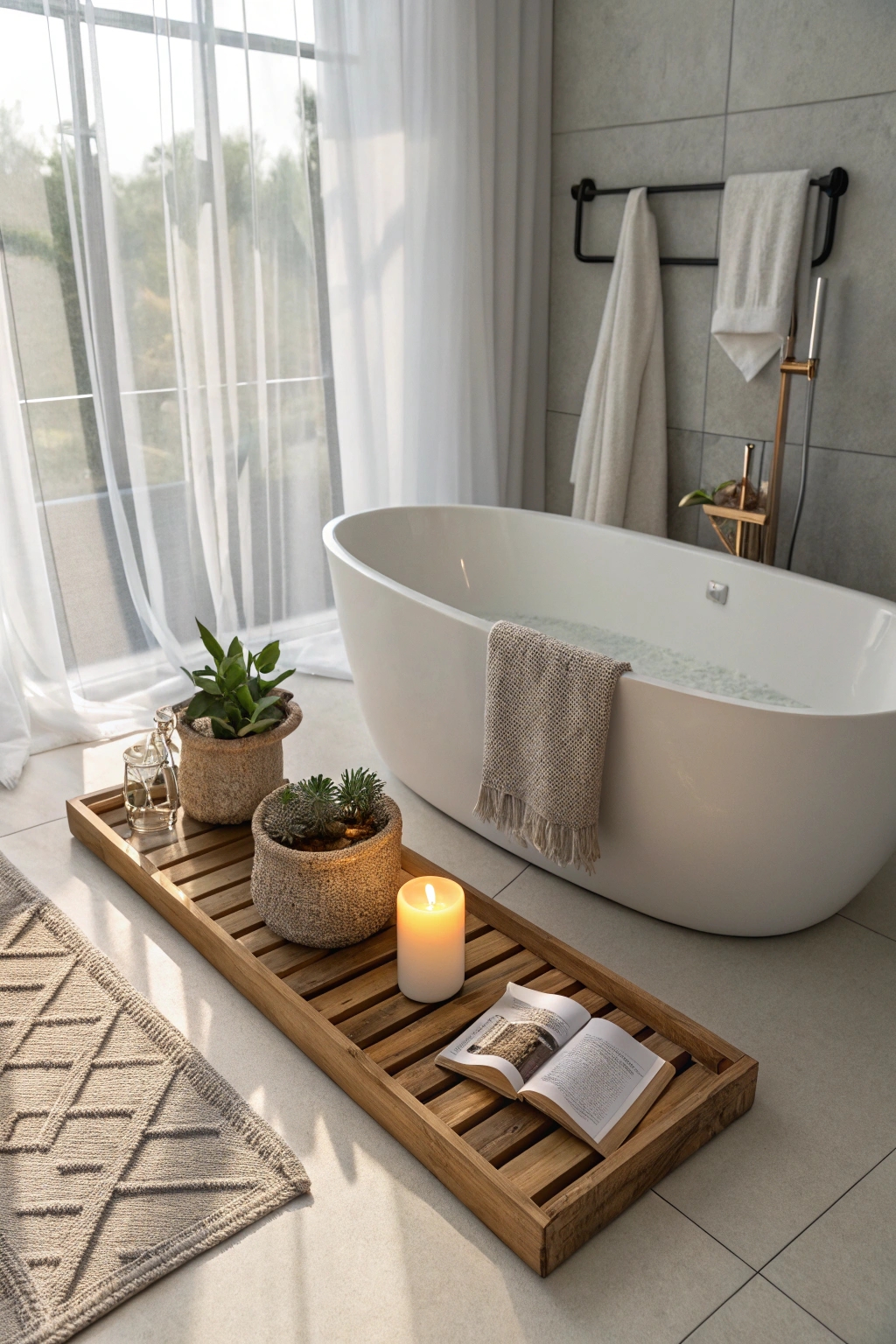 relax with bath essentials