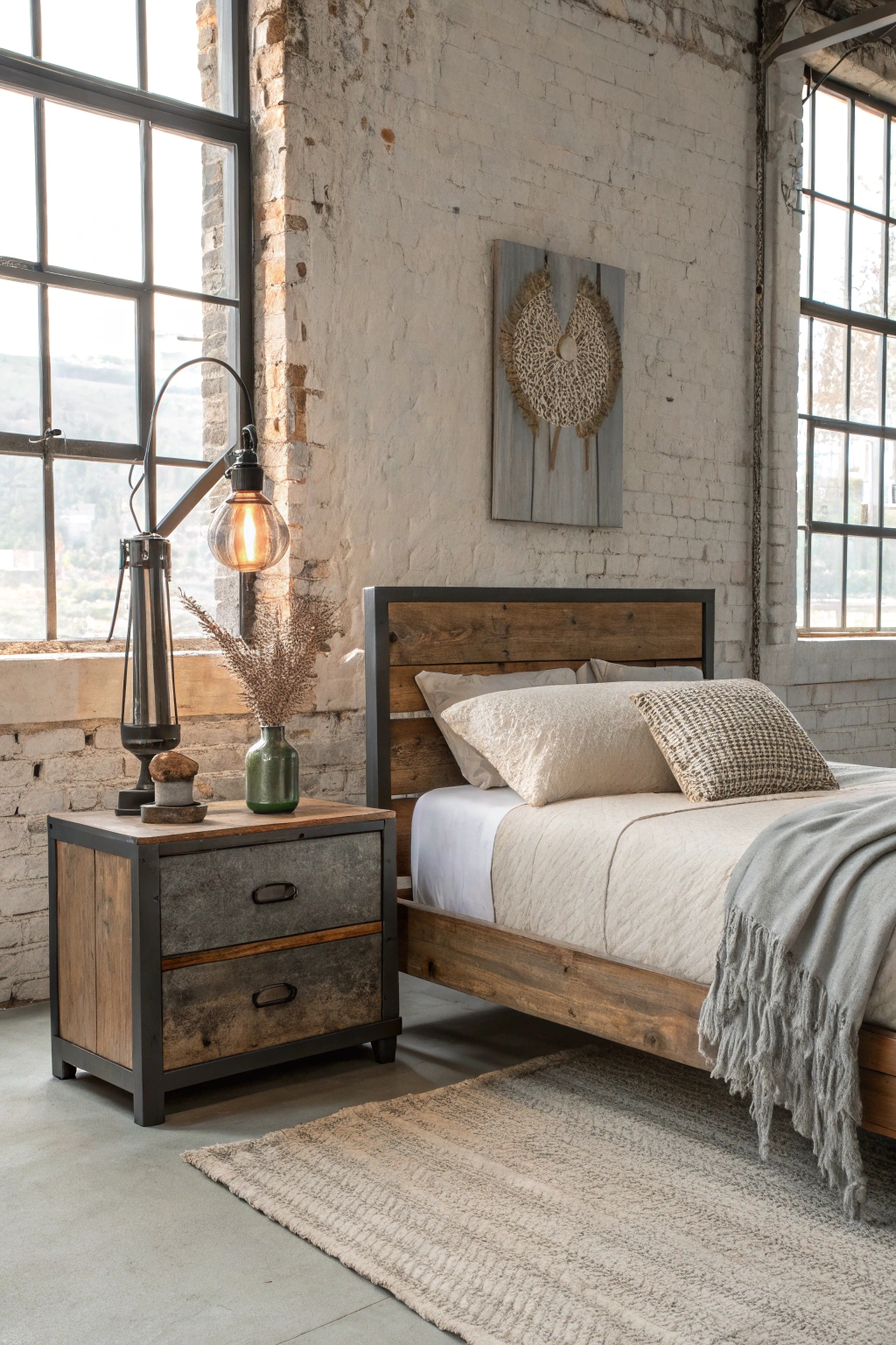 rustic meets industrial elegance