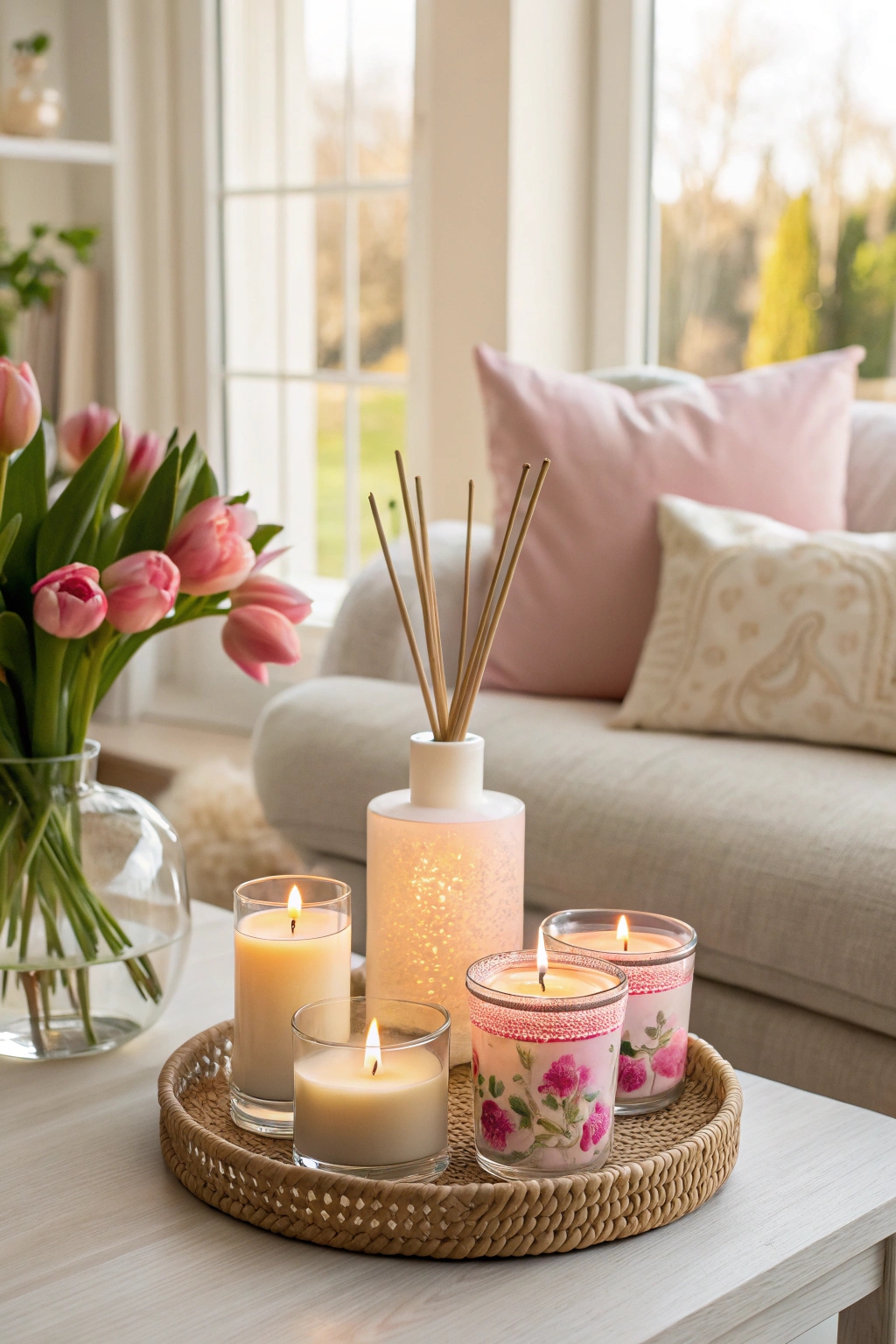 scent enhancement with candles