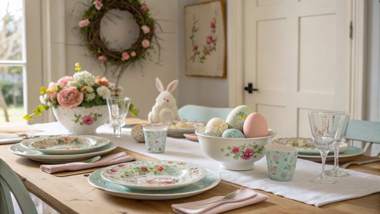 stylish easter home decor