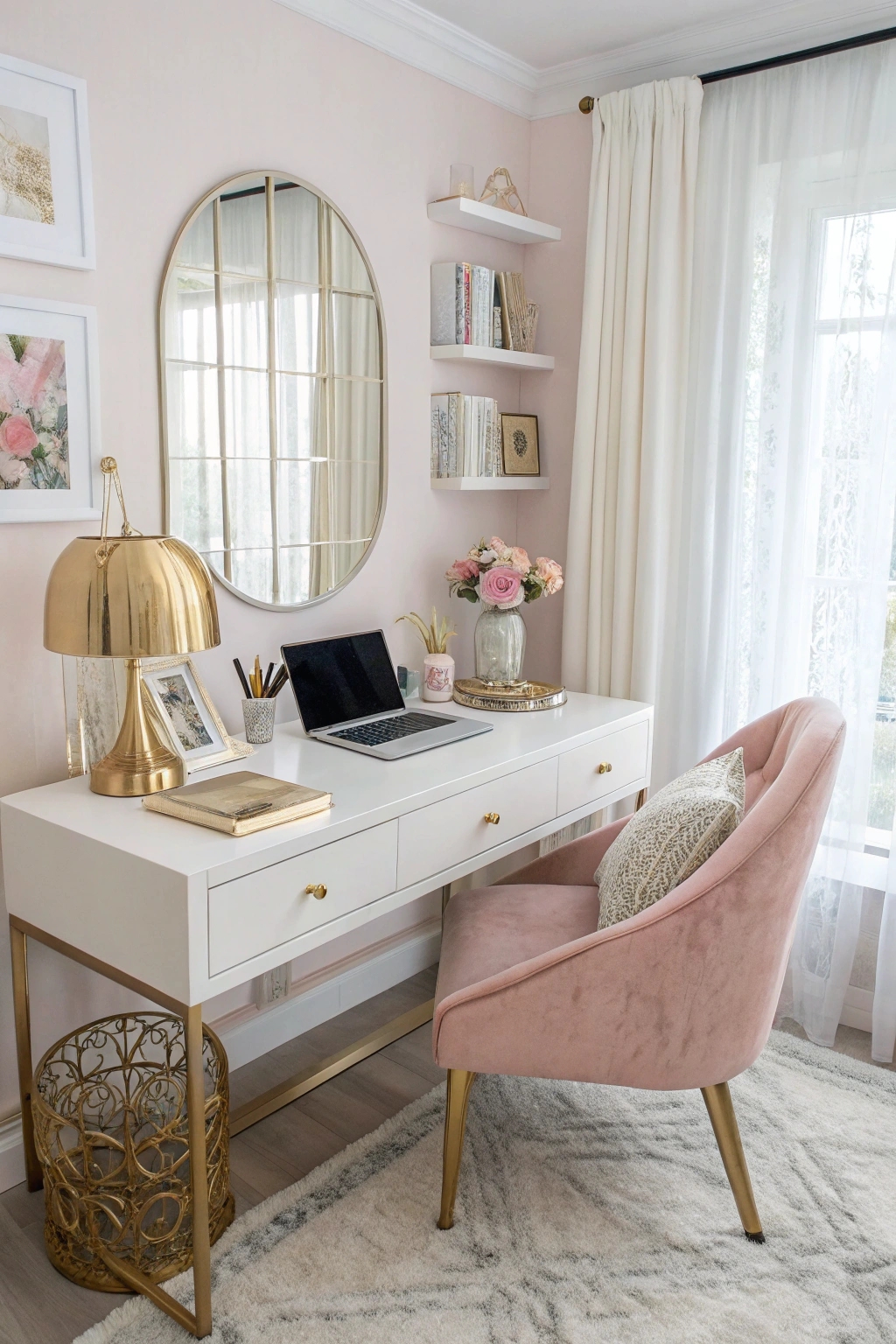 stylish office with elegance