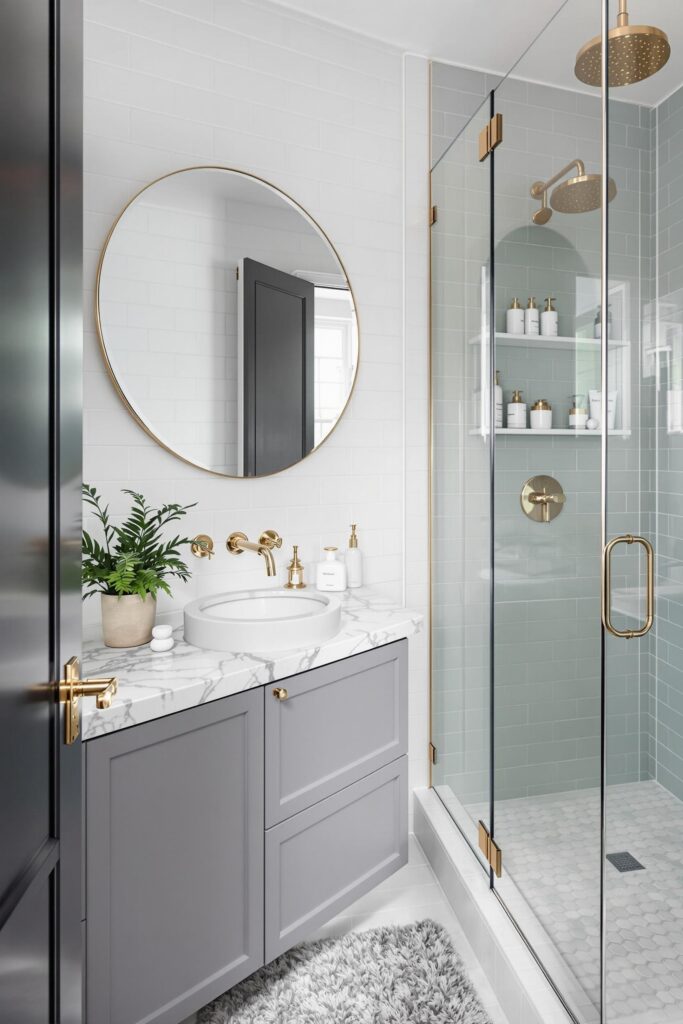 stylish small bathroom designs