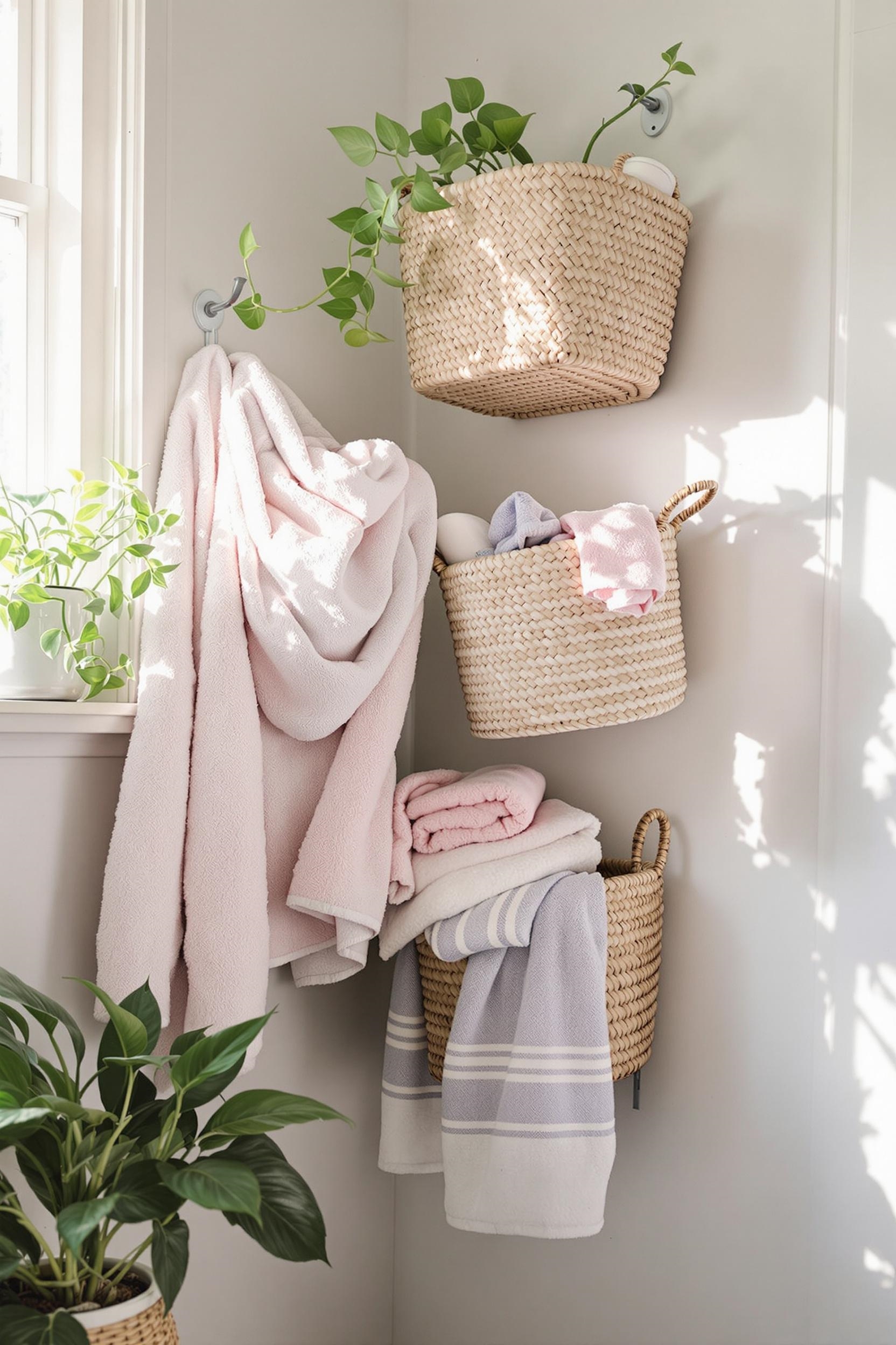 stylish storage solution baskets