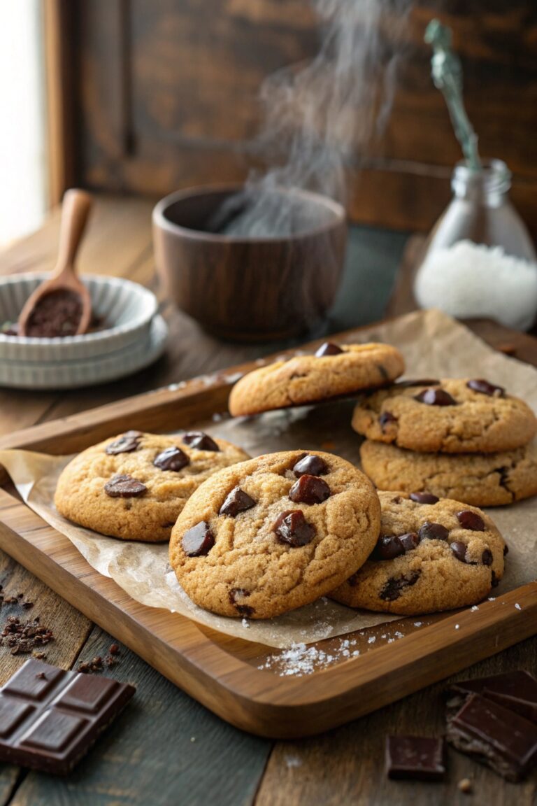 vegan chocolate chip cookies