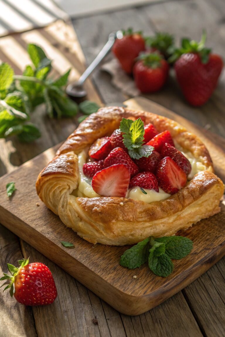 vegan strawberry pastry recipe