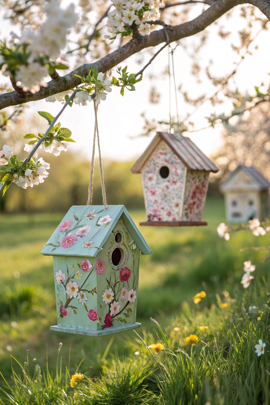 artistic homes for birds