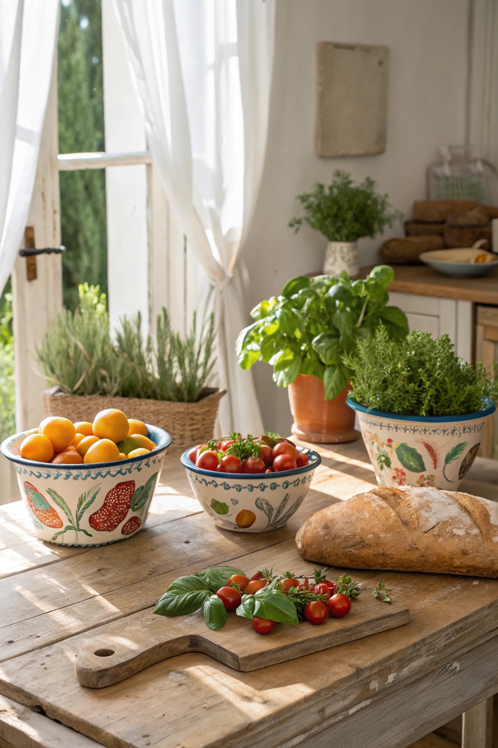 charming country style dining table