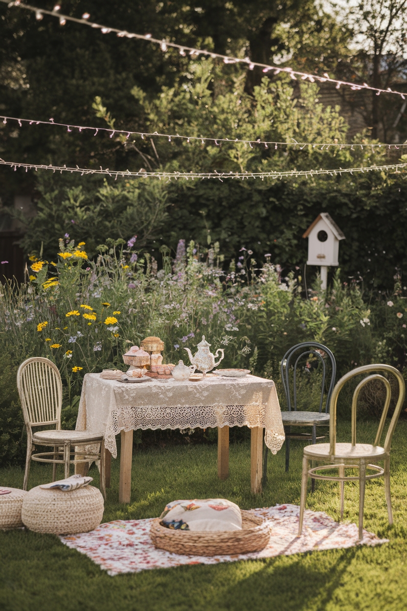 charming outdoor gathering spots