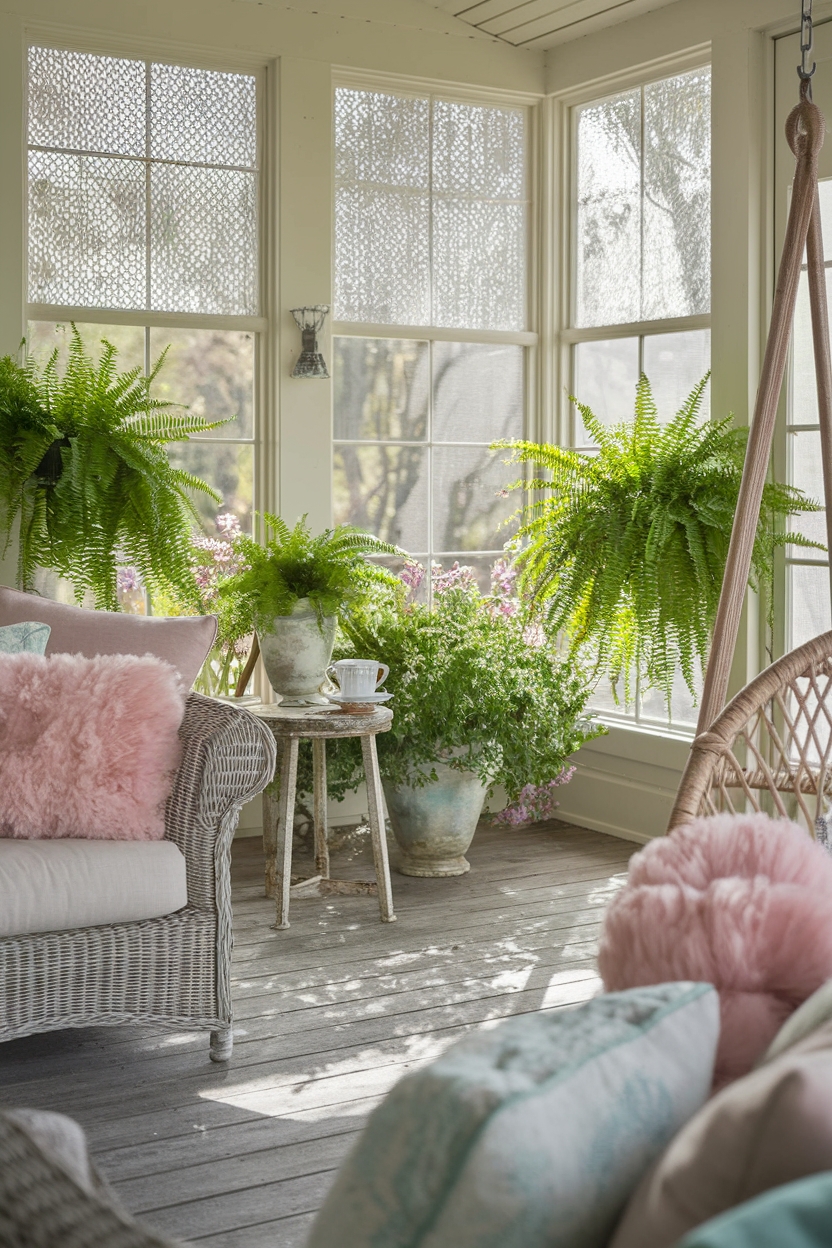 charming screened porch retreat