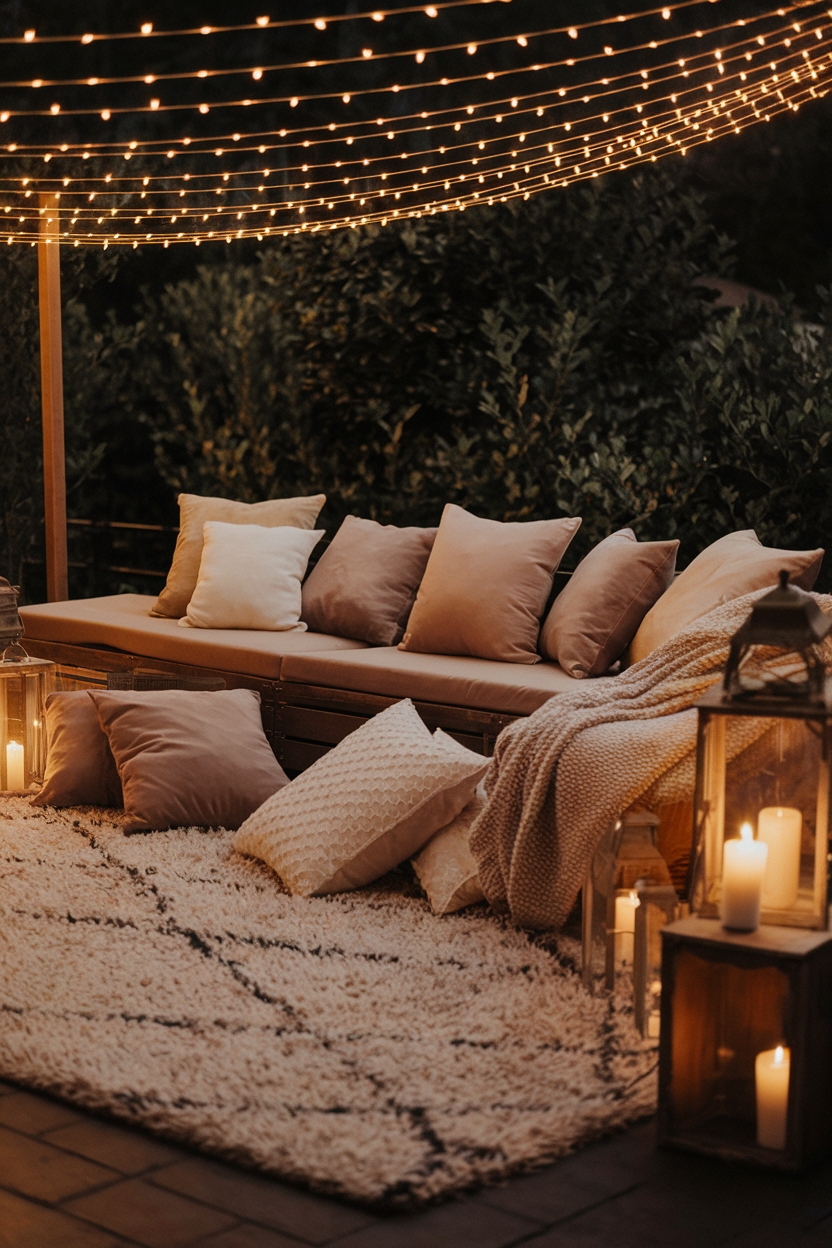 cozy ambiance for gatherings