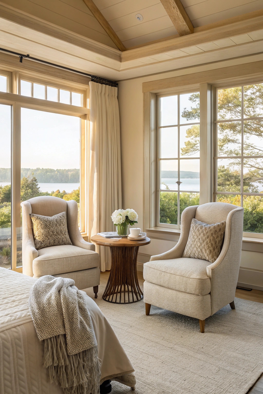 cozy reading nook space