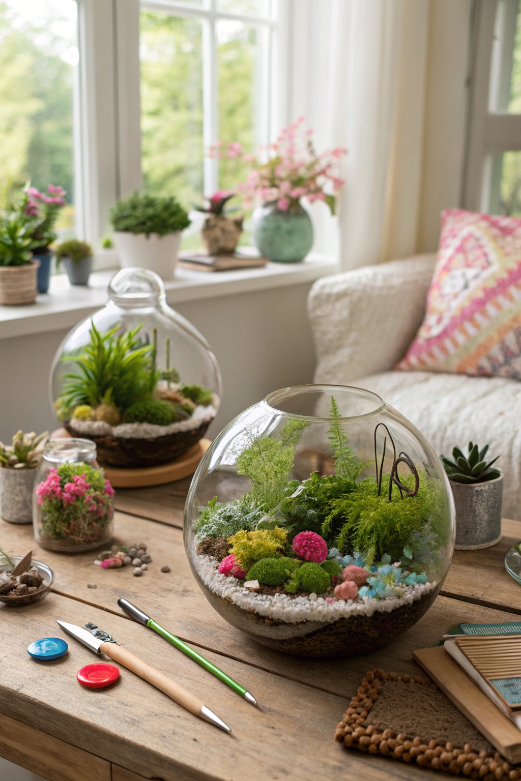 create your own terrarium