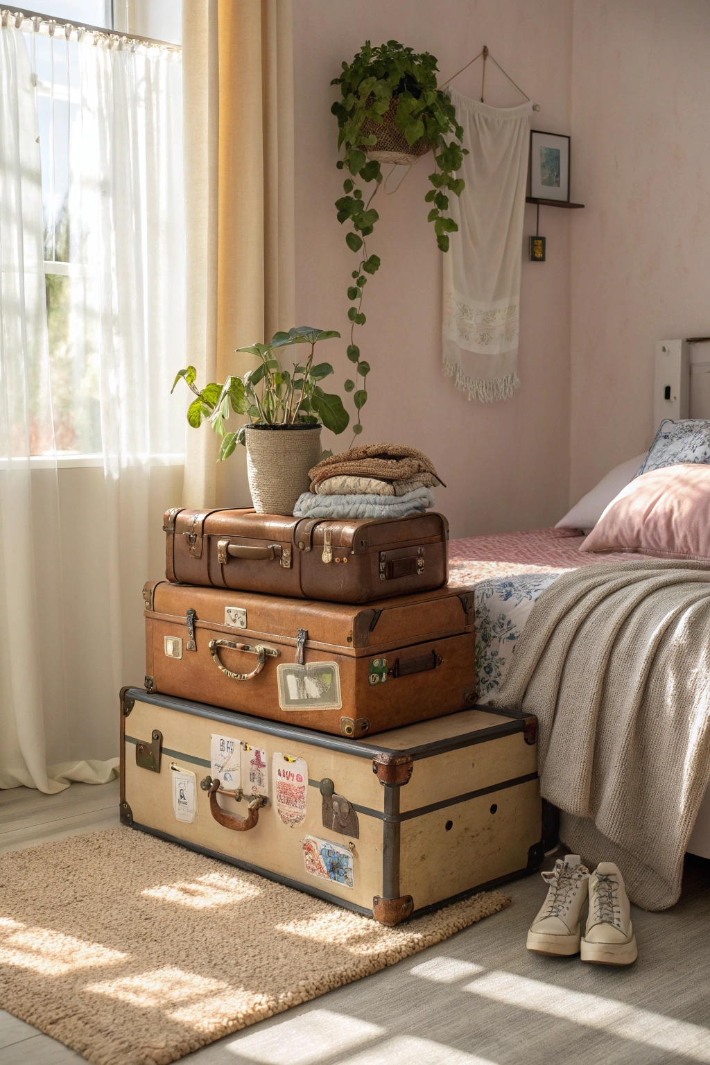 creative suitcase transformations ideas