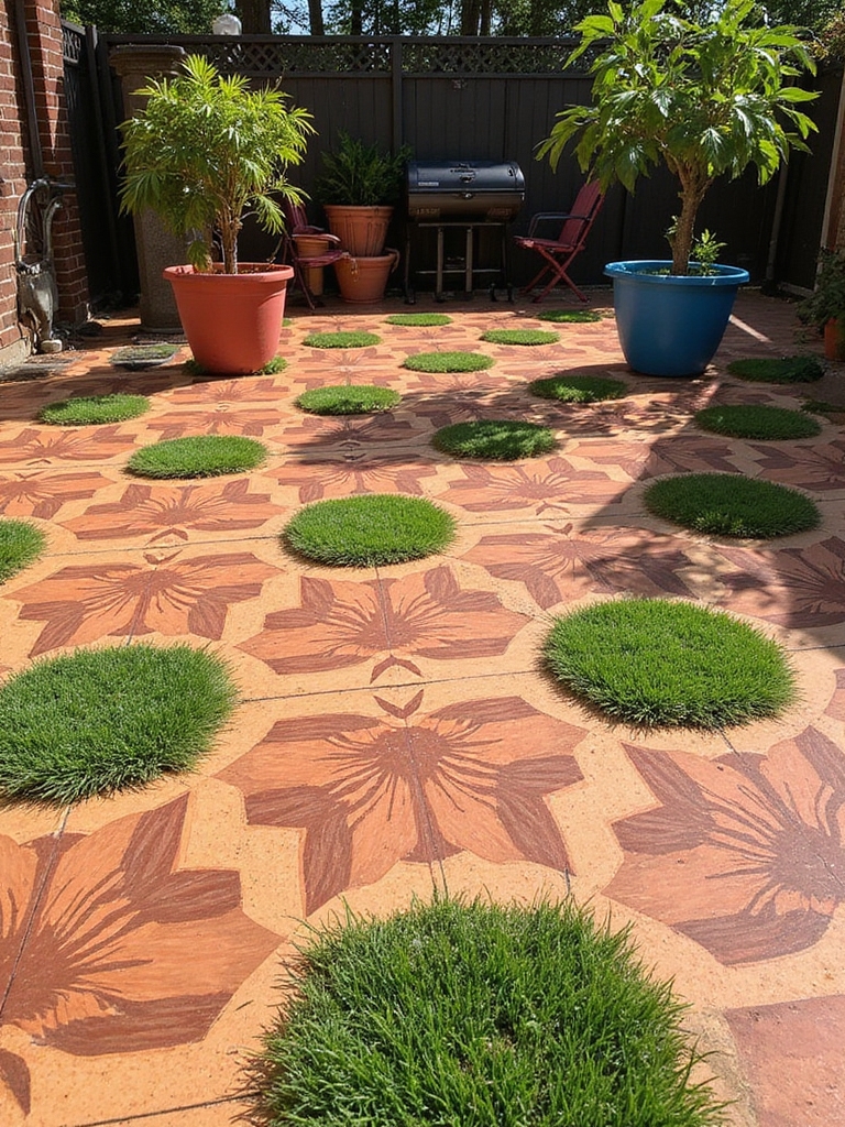 decorative concrete design techniques