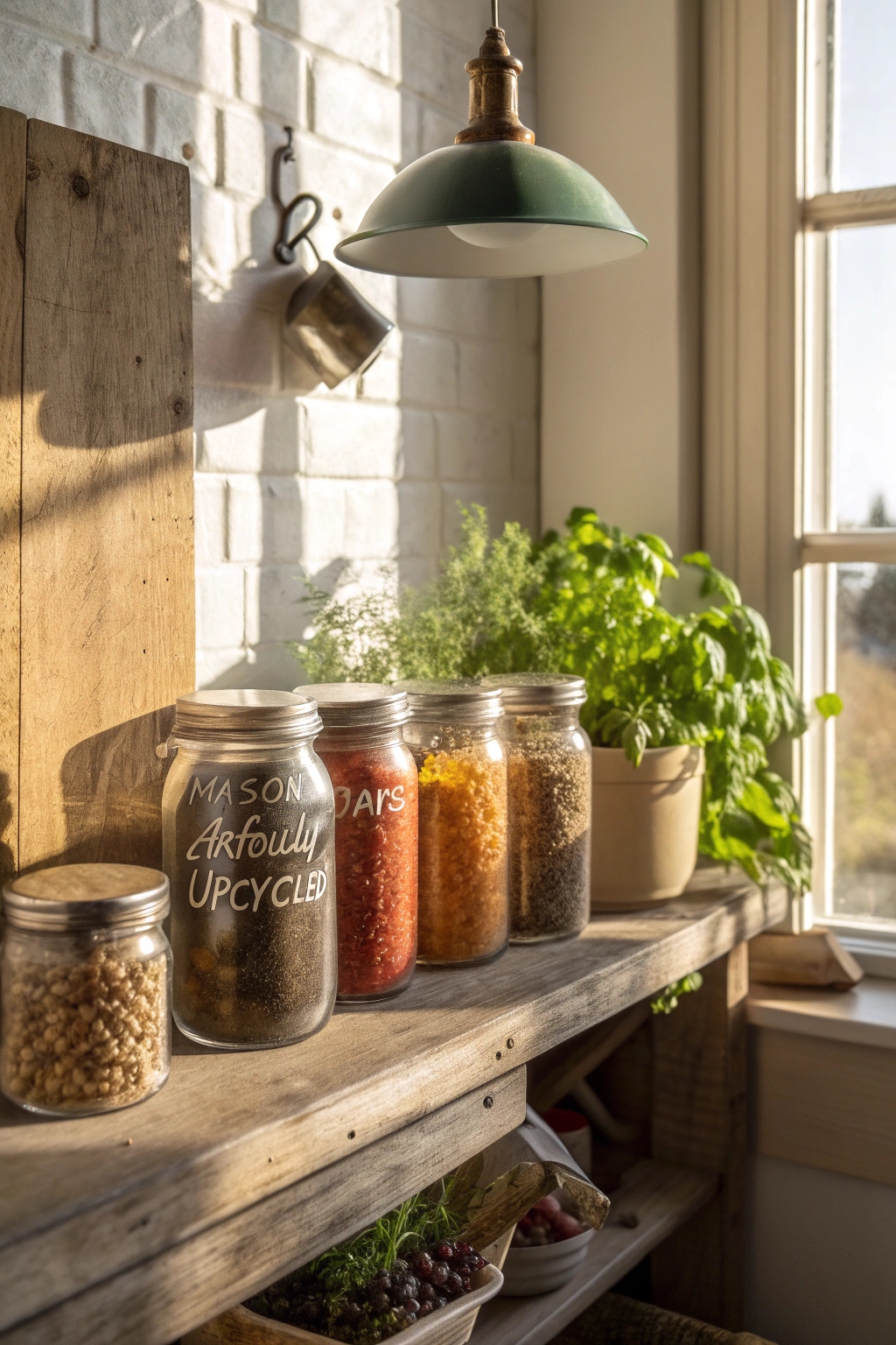 eco friendly jar organization