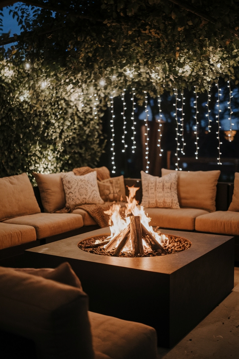 enchanting illuminated overhead decor