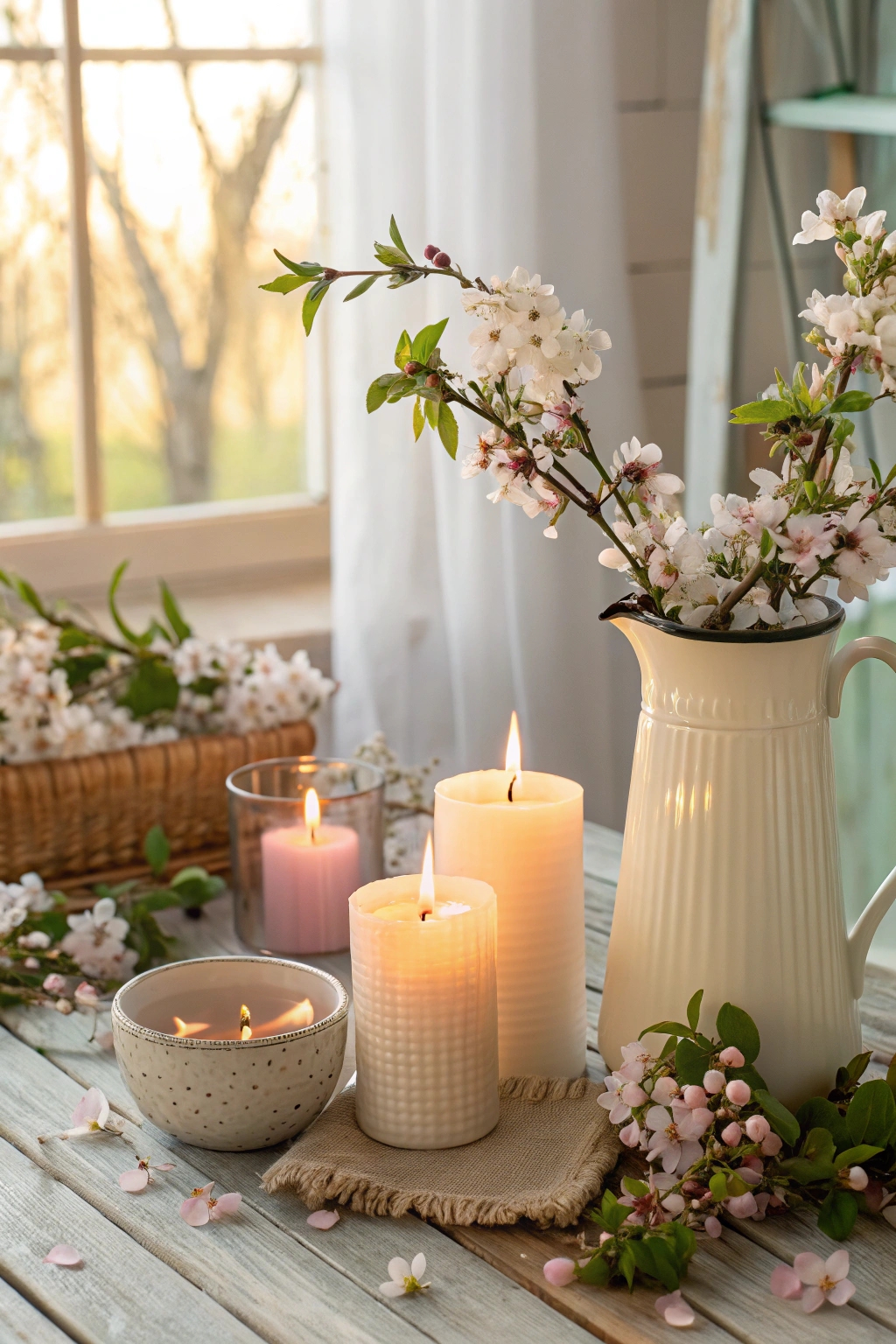 fresh floral fragrance candles