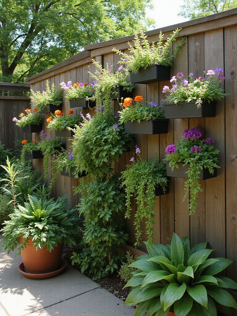 magnetic garden planter system