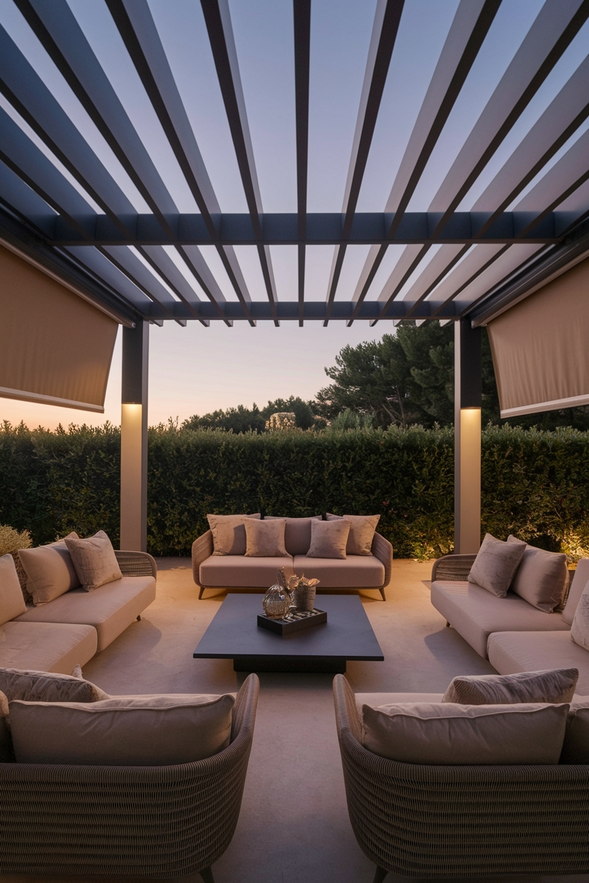 outdoor spaces with shade