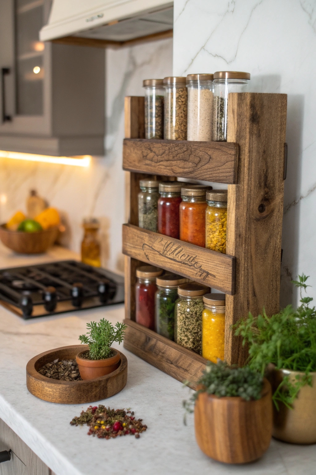 personalized seasoning storage solution