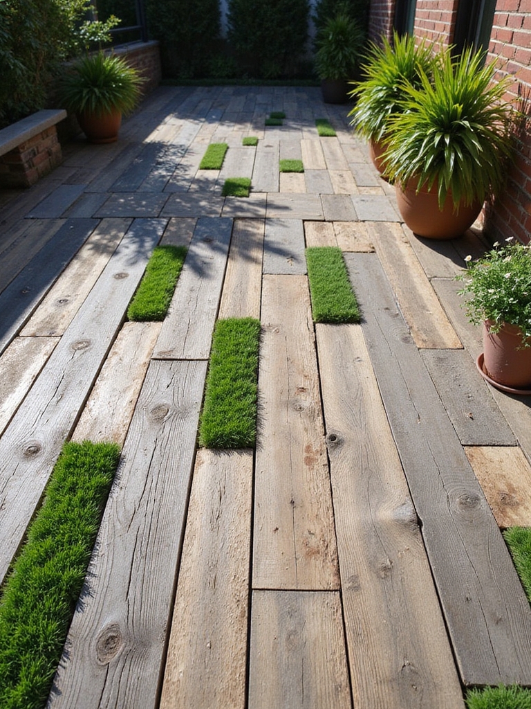 sustainable flooring from reclaimed wood