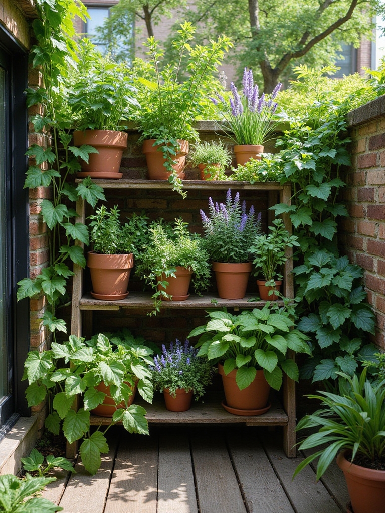 vertical gardening display system