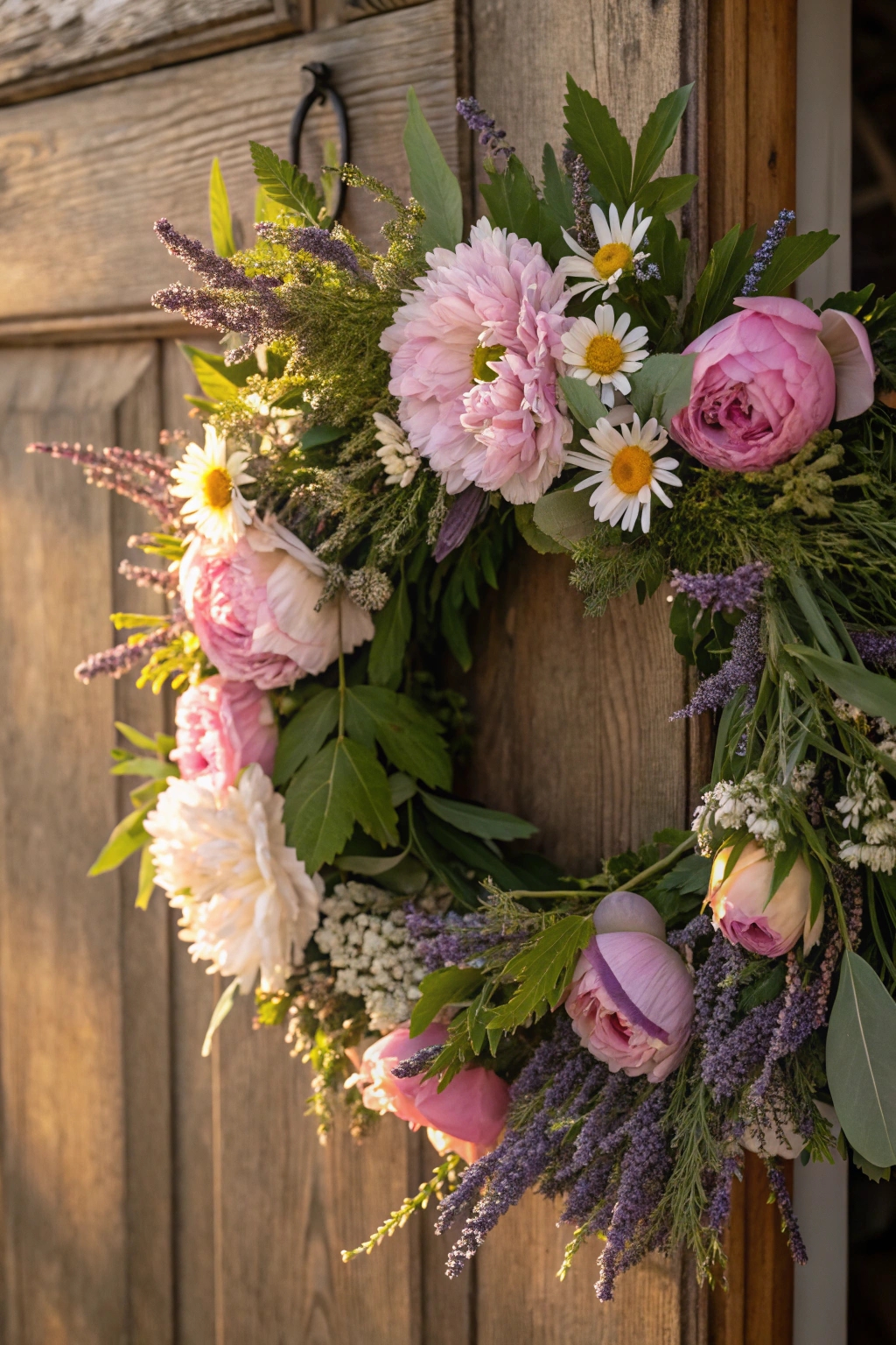 vibrant natural flower arrangements