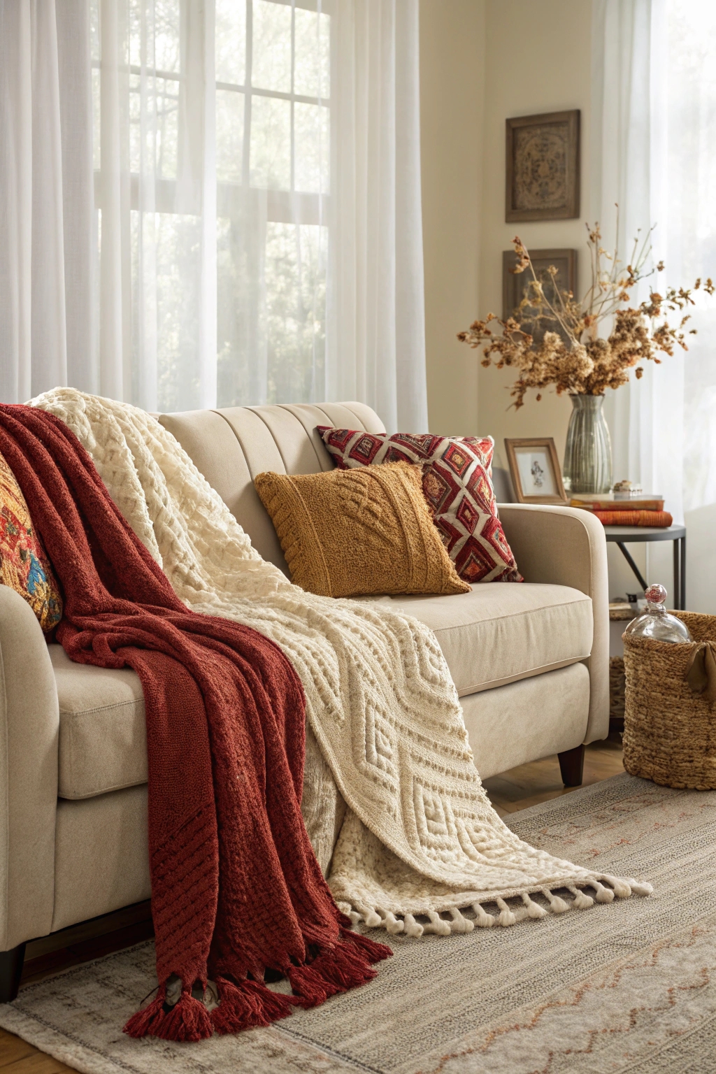 warm and inviting blankets