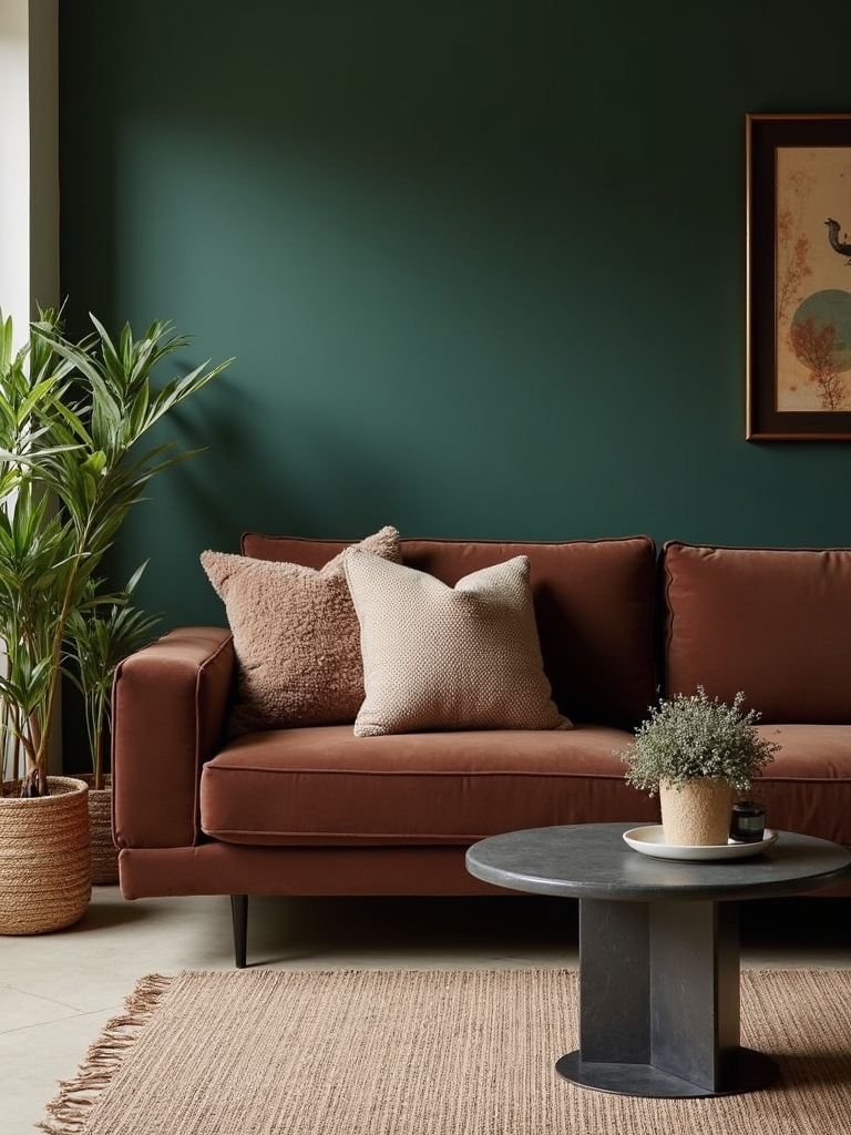 accent walls enhance depth