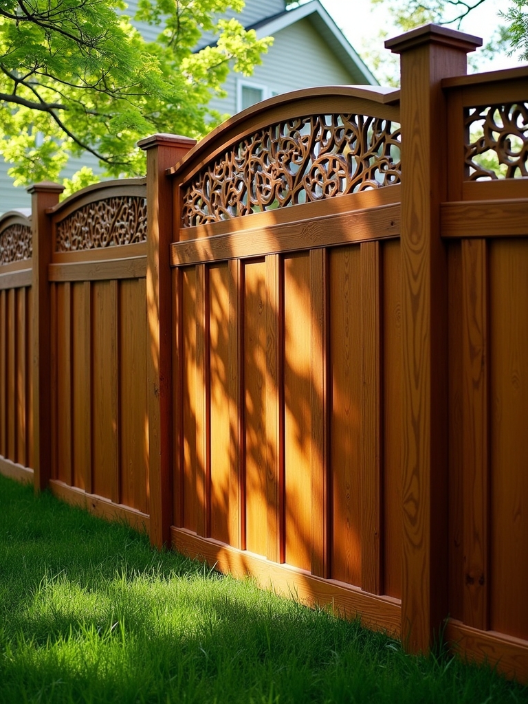 artistic decorative fence designs