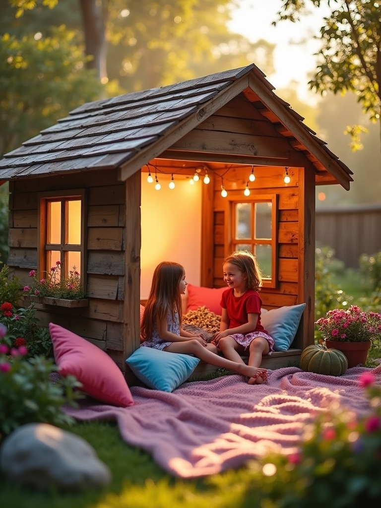 backyard movie theater experience