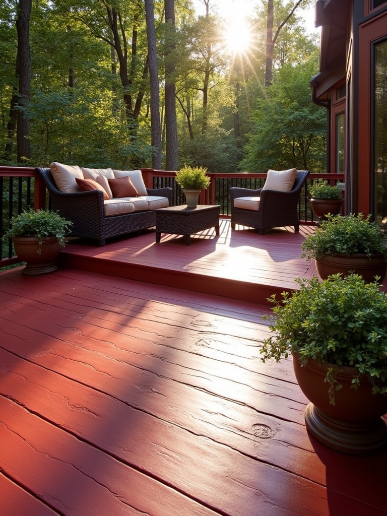 burgundy accents for luxury
