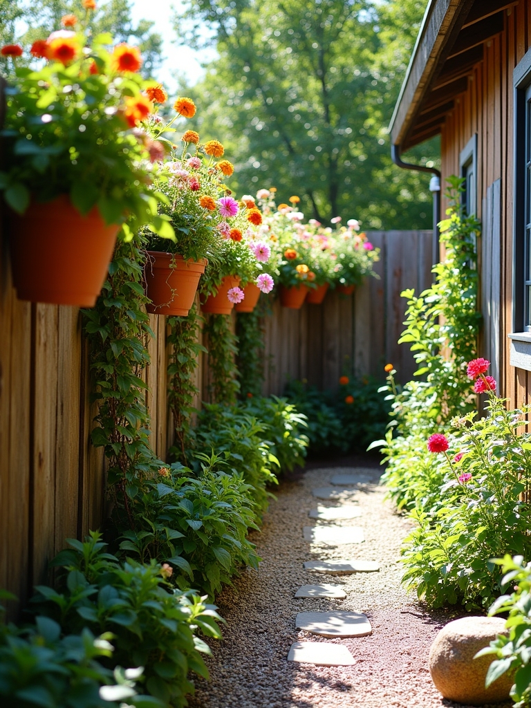charming fence planters enhance aesthetics