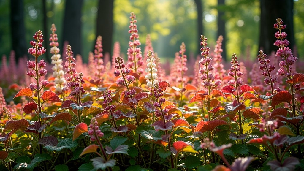 colorful coral bells varieties