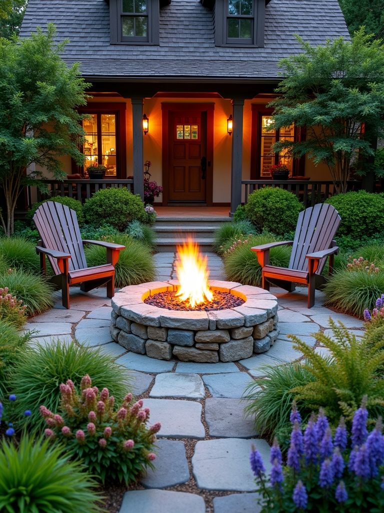 cozy fire pit addition