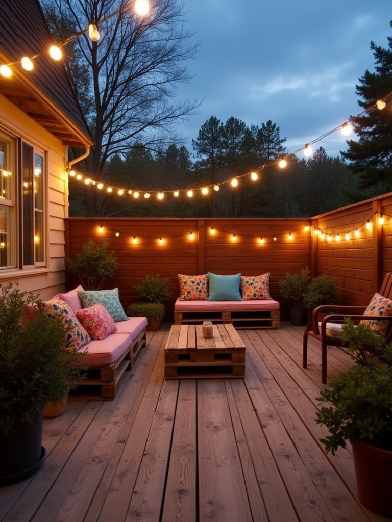 cozy outdoor lighting options