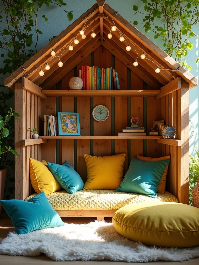 cozy reading space design