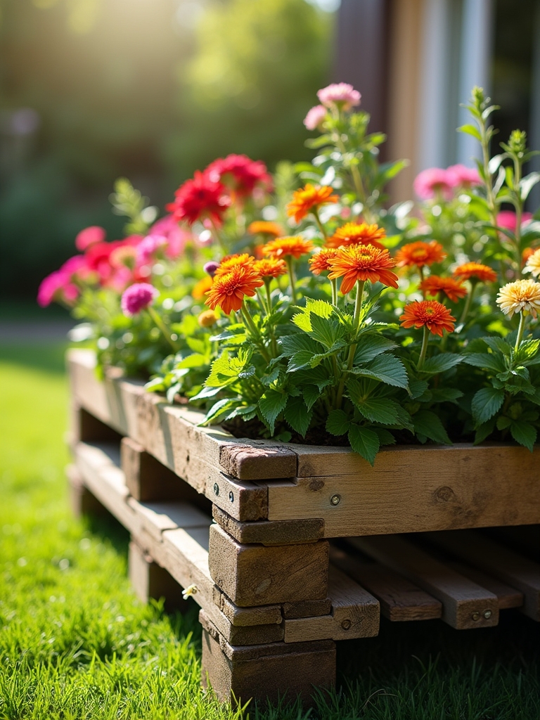 creative diy pallet planter