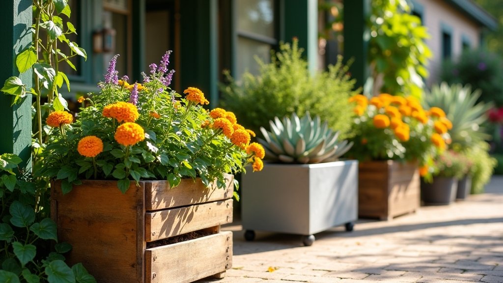creative planter box ideas