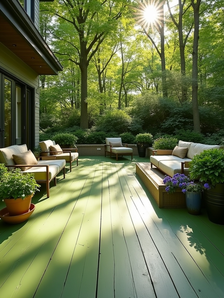 crisp olive green tranquility