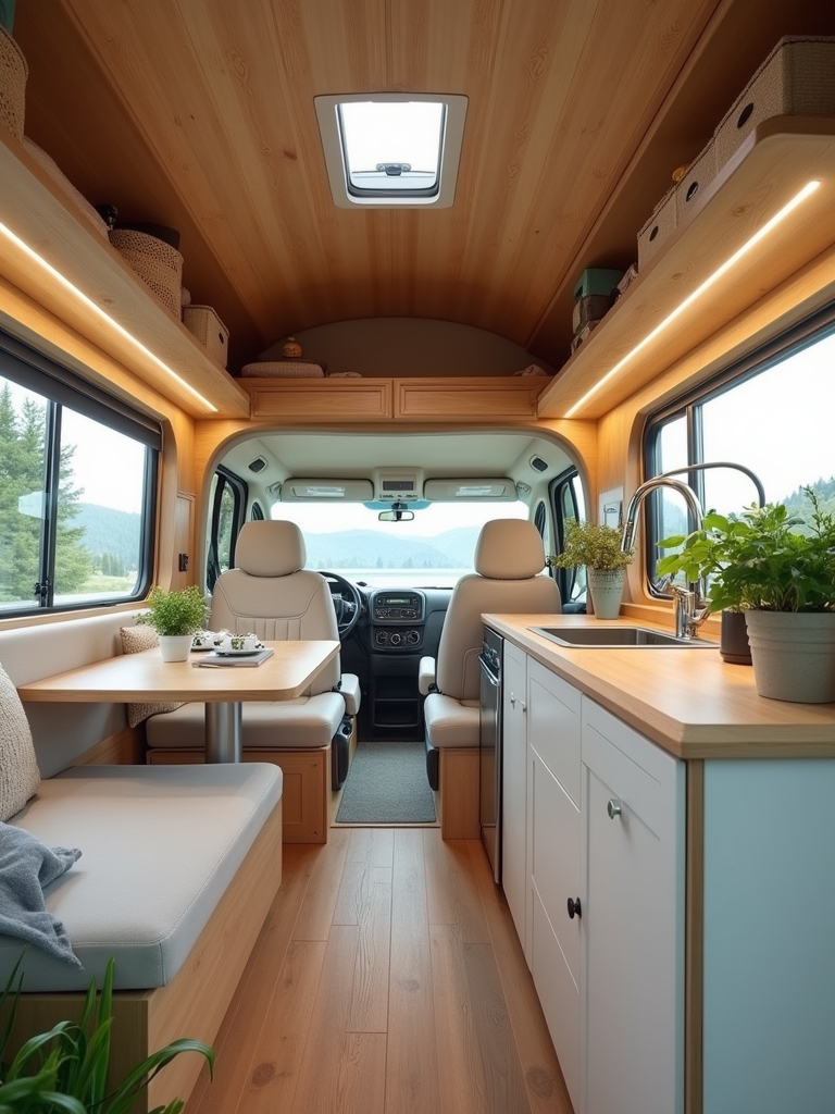 customize camper wall aesthetics