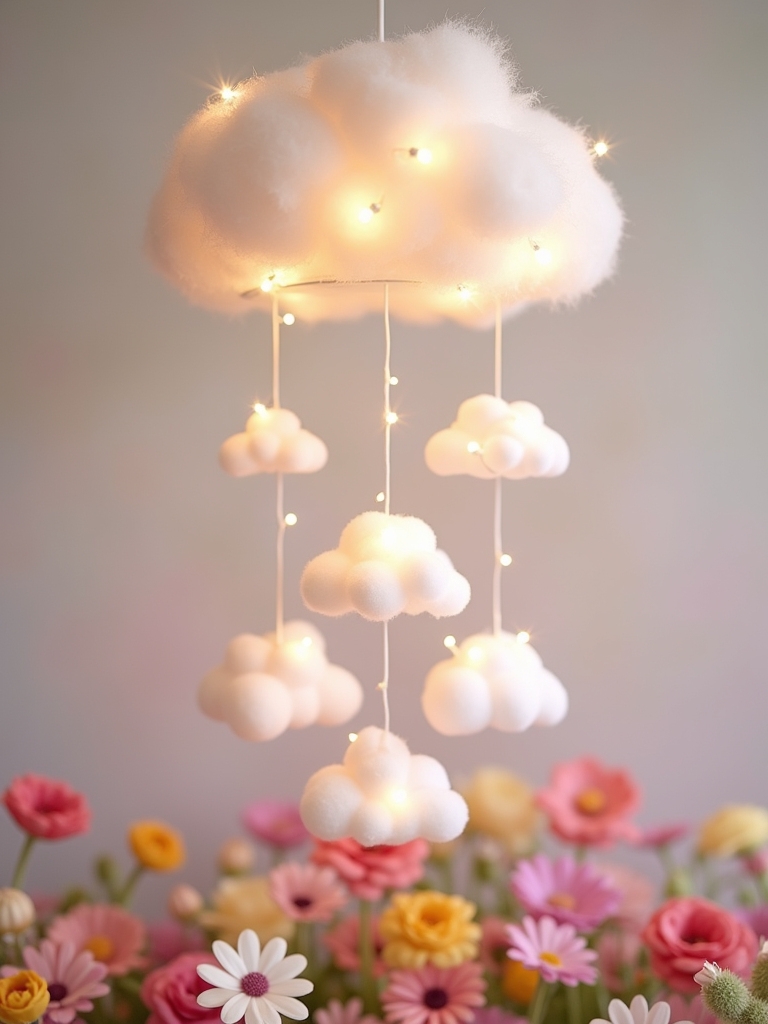 dreamy cloud mobile craft