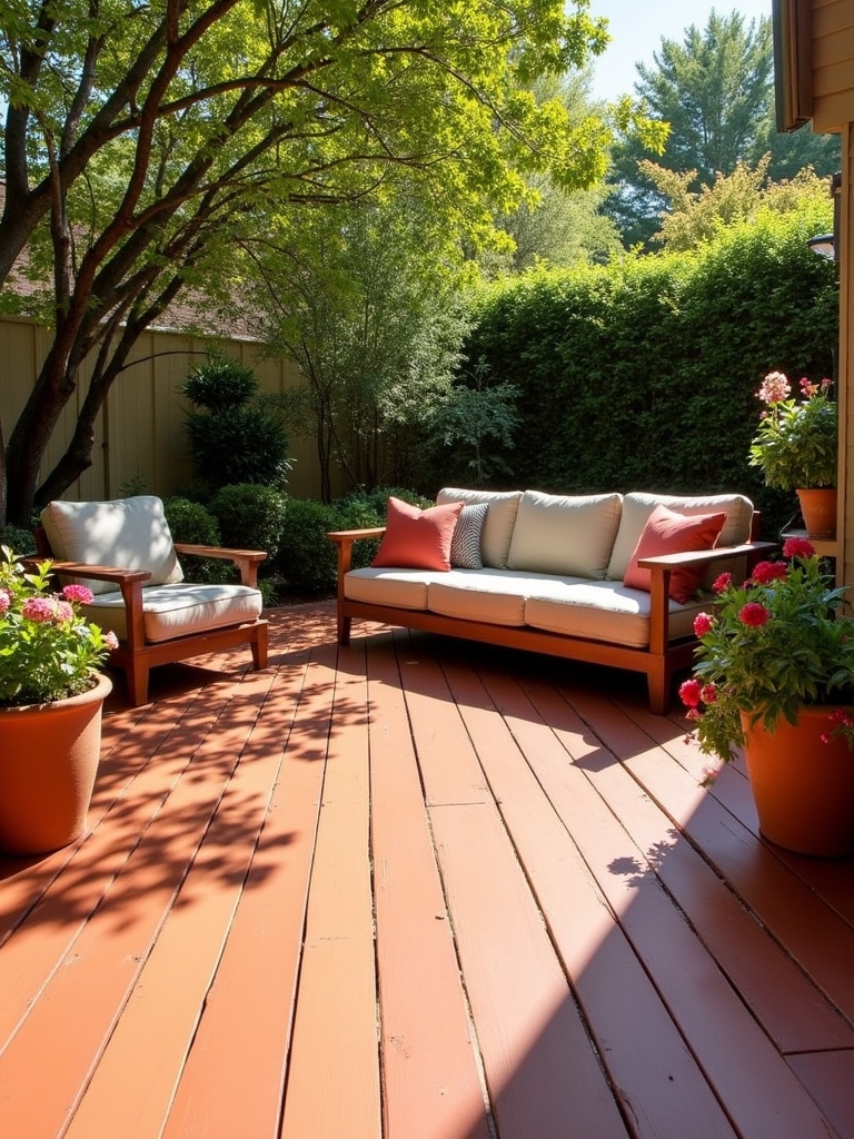 earthy terracotta deck charm