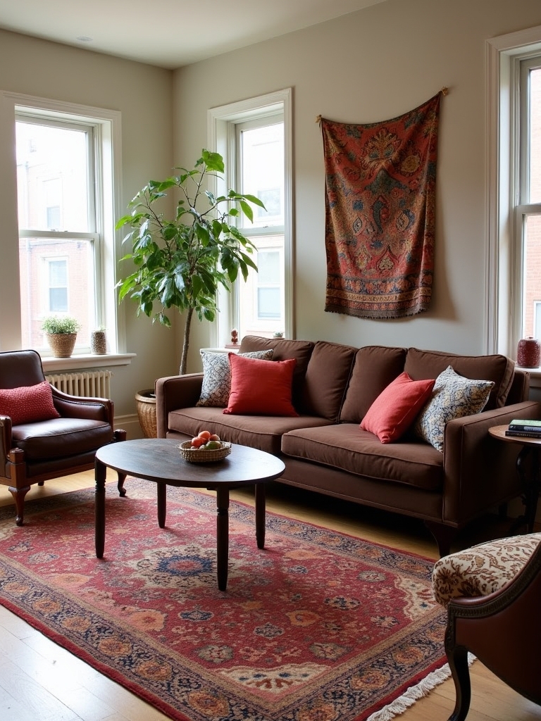eclectic furniture style combination