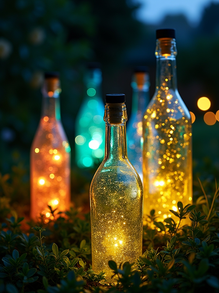 eco friendly bottle lighting solution