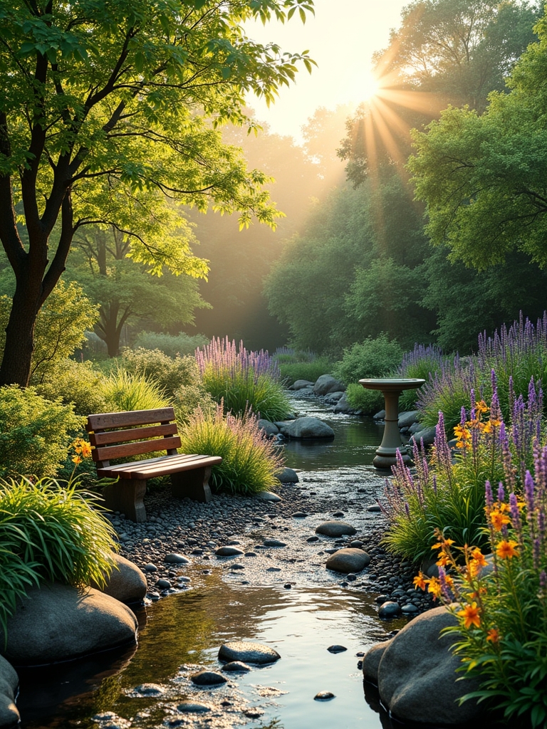 eco friendly stormwater management garden