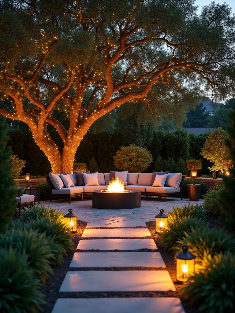 elegant outdoor lighting ideas