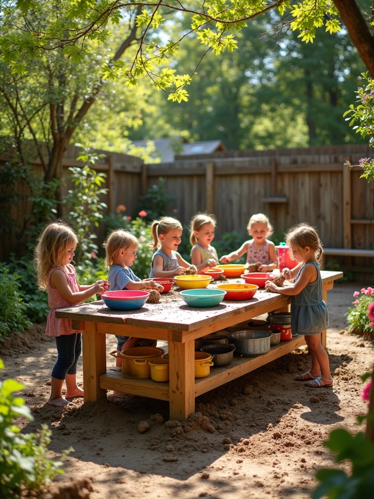 engaging outdoor family play